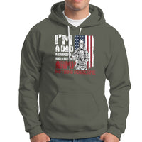 Retirement Hoodie I'm A Dad A Grandpa And A Retired Army Nothing Scares Me - Wonder Print Shop