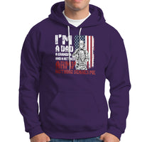 Retirement Hoodie I'm A Dad A Grandpa And A Retired Army Nothing Scares Me - Wonder Print Shop