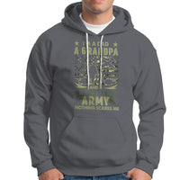 Retirement Hoodie I'm A Dad A Grandpa And A Retired Army Nothing Scares Me - Wonder Print Shop