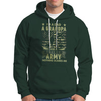 Retirement Hoodie I'm A Dad A Grandpa And A Retired Army Nothing Scares Me - Wonder Print Shop