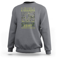 Retirement Sweatshirt I'm A Dad A Grandpa And A Retired Army Nothing Scares Me - Wonder Print Shop