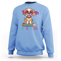 100th Day Of School Cute Dog Puppy Sweatshirt - Wonder Print Shop