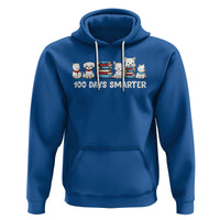 100th Day Of School Hoodie 101 Days Smarter Cute Dog Puppy - Wonder Print Shop