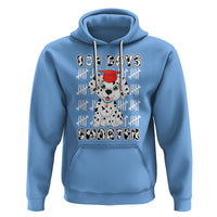 100th Day Of School Hoodie 101 Days Smarter Cute Dalmatian Dog - Wonder Print Shop