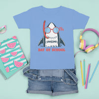 100th Day Of School T Shirt For Kid 100 Jawsome Days Funny Shark - Wonder Print Shop