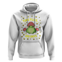 100th Day Of School Hoodie Time Flies Frog 100 Days - Wonder Print Shop