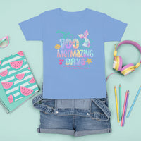 100th Day Of School T Shirt For Kid 100 Mermazing Days Mermaid - Wonder Print Shop