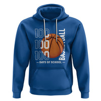 100th Day Of School Basketball Player Hoodie - Wonder Print Shop