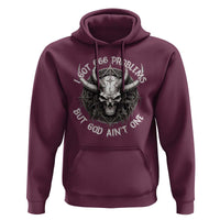 Halloween Satan Hoodie I Got 666 Problems Pentagram