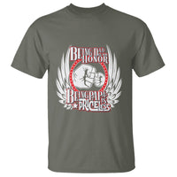 Father's Day T Shirt Being Dad Is An Honor Being Papa Is Priceless - Wonder Print Shop