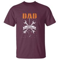 Father's Day T Shirt Dad Fixer Of Everything - Wonder Print Shop