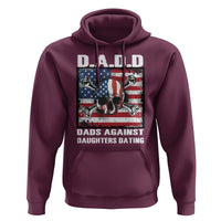 Girl Dad Hoodie DADD Dads Against Daughters Dating Skull America Flag - Wonder Print Shop