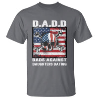 Girl Dad T Shirt DADD Dads Against Daughters Dating Skull America Flag - Wonder Print Shop