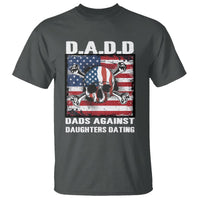 Girl Dad T Shirt DADD Dads Against Daughters Dating Skull America Flag - Wonder Print Shop