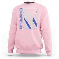 Father's Day Sweatshirt Father And Son Unbreakable Bond - Wonder Print Shop