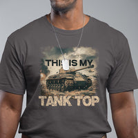 This Is My Tank Top T Shirt Funny Military Pun - Wonder Print Shop