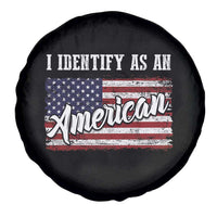 American Patriotic Spare Tire Cover I Identify As An American TS09
