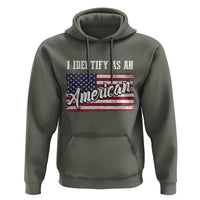 American Patriotic Hoodie I IDentify As An American TS09