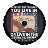American Patriotic Spare Tire Cover Support The Country You Live In The Country You Support