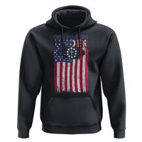 American Patriotic Hoodie One Nation Under God Christ Christian - Wonder Print Shop