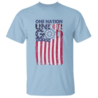 American Patriotic T Shirt One Nation Under God Christ Christian - Wonder Print Shop