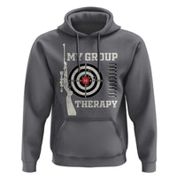 Gun Lover Hoodie My Group Therapy Shooting - Wonder Print Shop