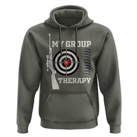 Gun Lover Hoodie My Group Therapy Shooting - Wonder Print Shop