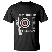 Gun Lover T Shirt My Group Therapy Shooting - Wonder Print Shop