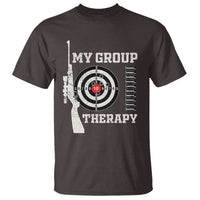 Gun Lover T Shirt My Group Therapy Shooting - Wonder Print Shop