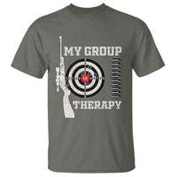 Gun Lover T Shirt My Group Therapy Shooting - Wonder Print Shop