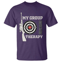 Gun Lover T Shirt My Group Therapy Shooting - Wonder Print Shop