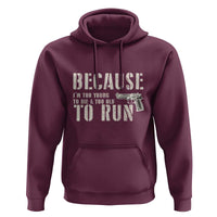 Funny Gun Owner Hoodie I'm Too Young To Die And Too Old To Run - Wonder Print Shop