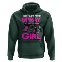 Funny Gun Owner Hoodie Not A Pepper Spray Kind Of Girl - Wonder Print Shop