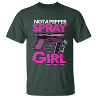 Funny Gun Owner T Shirt Not A Pepper Spray Kind Of Girl - Wonder Print Shop