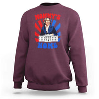 Funny Harris Supporter Sweatshirt Mommy's Home President Election 2024 - Wonder Print Shop