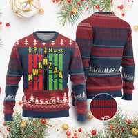 7 Principles Of Kwanzaa African American Ugly Christmas Sweater - Wonder Print Shop