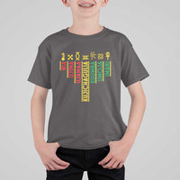 African American 7 Principles Of Kwanzaa T Shirt For Kid - Wonder Print Shop