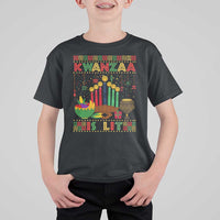 African American Kwanzaa Is Lit T Shirt For Kid - Wonder Print Shop