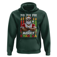 Merry Kwanzaa Hoodie African American Santa Black Christmas
