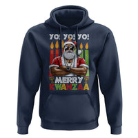Merry Kwanzaa Hoodie African American Santa Black Christmas