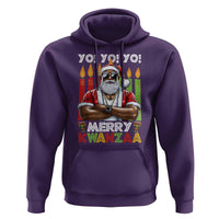 Merry Kwanzaa Hoodie African American Santa Black Christmas