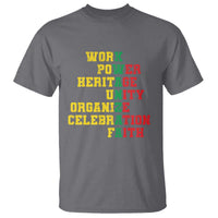 Kwanzaa T Shirt Work Power Heritage Unity Organize Celebration Faith - Wonder Print Shop