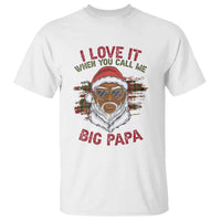 African American Santa Kwanzaa T Shirt I Love It When You Call Me Big Papa - Wonder Print Shop