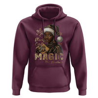 Xmas Melanin Black Girl Magic Hoodie