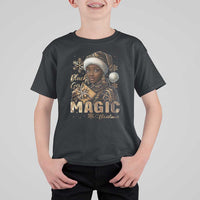 Xmas Melanin Black Girl Magic T Shirt For Kid - Wonder Print Shop