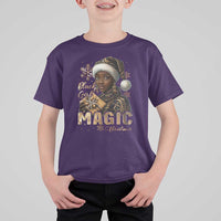 Xmas Melanin Black Girl Magic T Shirt For Kid - Wonder Print Shop