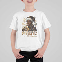 Xmas Melanin Black Girl Magic T Shirt For Kid - Wonder Print Shop