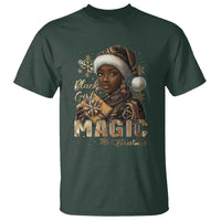 Xmas Melanin Black Girl Magic T Shirt - Wonder Print Shop