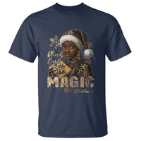 Xmas Melanin Black Girl Magic T Shirt - Wonder Print Shop
