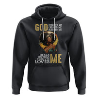Black History Month Hoodie African Women God Designed Created Blessed Me - Wonder Print Shop